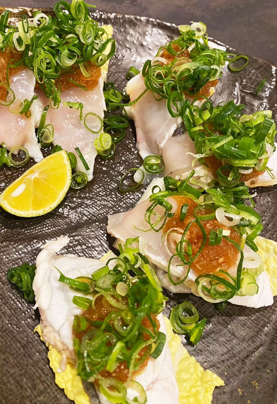 ふぐの隠れ家 料理