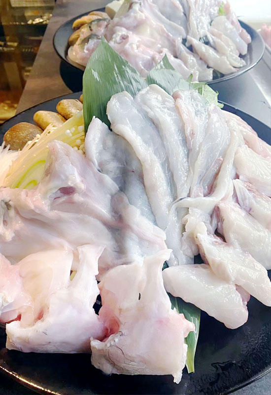 ふぐの隠れ家 料理