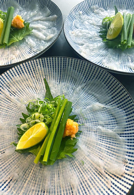 ふぐの隠れ家 料理